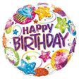 Birthday Foil Balloon 18 Inch Dazzling Sweets