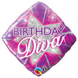 Foil Balloon Birthday Diva 18 Inch