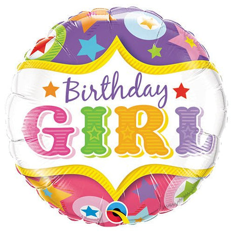 Birthday Girl Foil Balloon