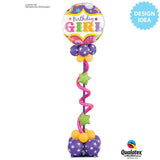 Birthday Girl Foil Balloon