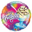 Birthday Ice Cream Sundae Foil Balloon