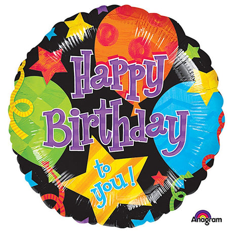Foil Balloon Birthday Jubilee 18 Inch