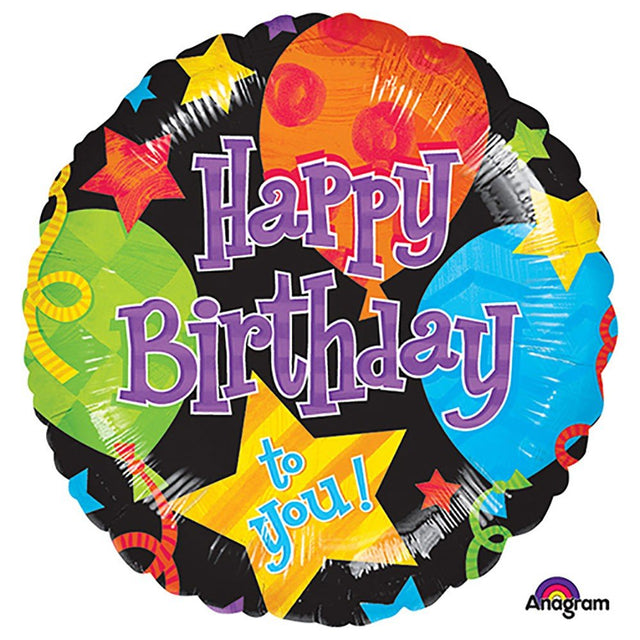 Foil Balloon Birthday Jubilee 18 Inch