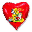 18 Inch Birthday Little Bears Foil Balloon