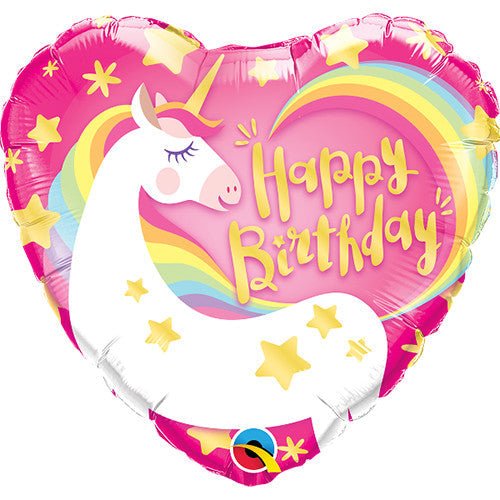 Birthday Magical Unicorn Foil Balloon