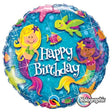 Birthday Mermaids Foil Balloon