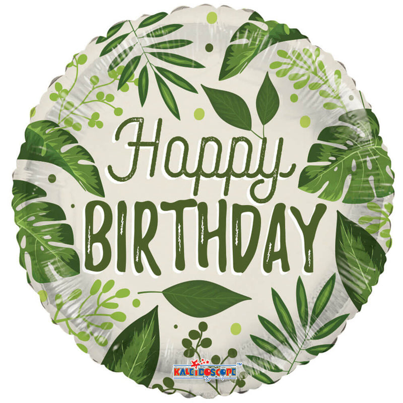 Birthday Nature Foil Balloon