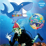 Foil Balloon Birthday Ocean