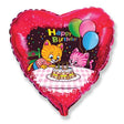 Birthday Party Cats Foil Balloon