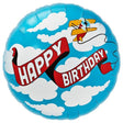 Foil Balloon Birthday Plane Banner