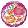 Birthday Teatime Foil Balloon