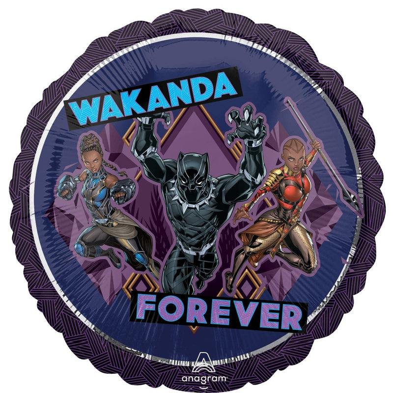 Black Panther Wakanda Foil Balloon