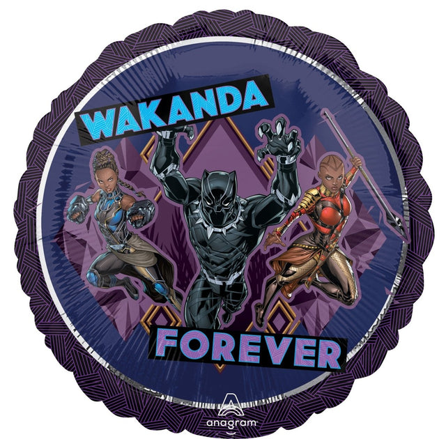 Black Panther Wakanda Foil Balloon