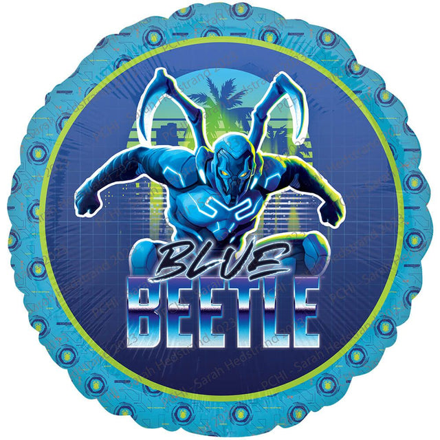 Blue Beetle Foil Balloon 18 Inch