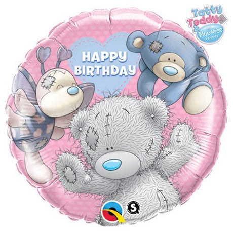 Foil Balloon Tatty Teddy Birthday
