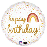 Foil Balloon Boho Birthday 18 Inch