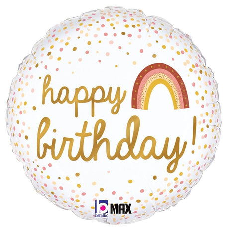 Foil Balloon Boho Birthday 18 Inch