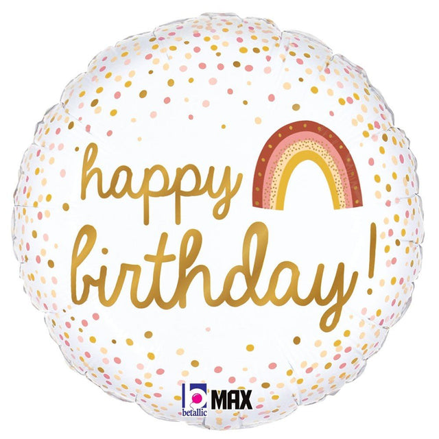Foil Balloon Boho Birthday 18 Inch
