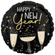 Foil Balloon Bubbly New Year 18 Inch