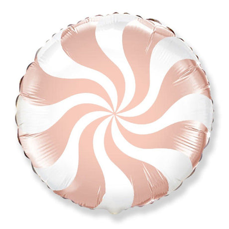 Foil Balloon Candy Rose Gold 18 Inch