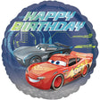 Cars 3 Happy Birthday Foil Balloon