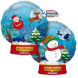 Christmas Snowball Foil Balloon