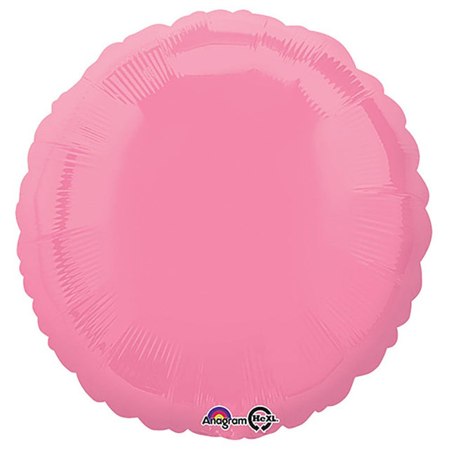 18 Inch Foil Balloon - Bright Bubble Gum Pink