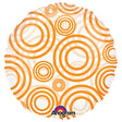 18 Inch Orange Foil Balloon