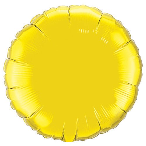 Foil Balloon 18 Inch Citrine Yellow
