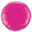 Foil Balloon 18 Inch Magenta Round