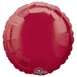 18 Inch Foil Balloon Metallic Burgundy