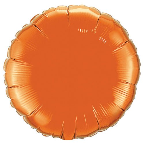 18 Inch Orange Foil Balloon