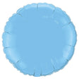 18 Inch Round Pale Blue Foil Balloon