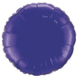 18 Inch Round Quartz Purple Foil Balloon