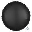 18 Inch Circle Satin Luxe Onyx Foil Balloon