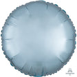 18 Inch Foil Balloon - Satin Luxe Pastel Blue