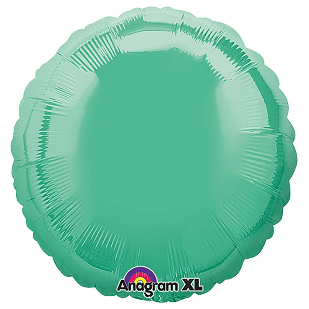 18 Inch Round Wintergreen Foil Balloon