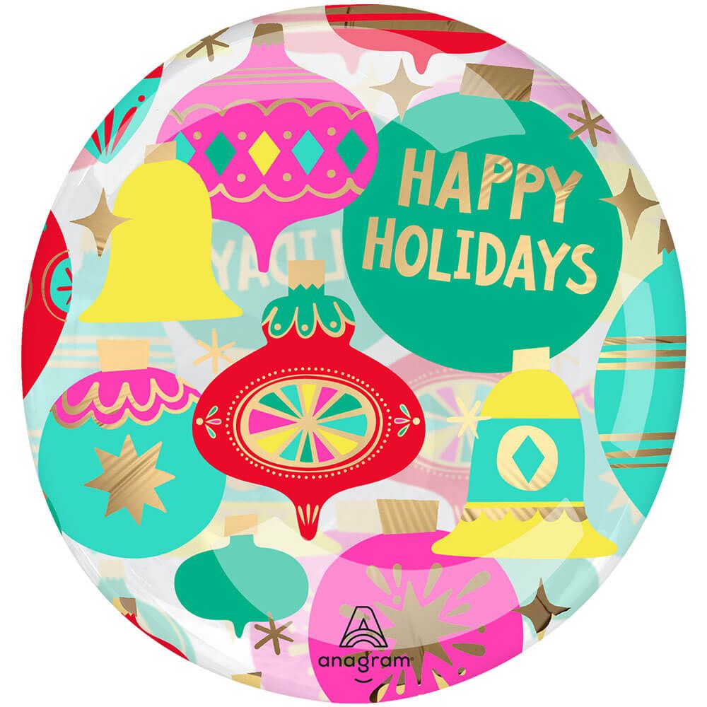 Clearz Christmas Ornament Balloon