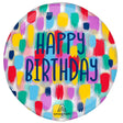 18 Inch Clearz Happy Birthday Balloon