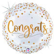 Foil Balloon Congrats Confetti 18 Inch