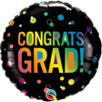 Graduation Foil Balloon 18 Inch Congrats Grad