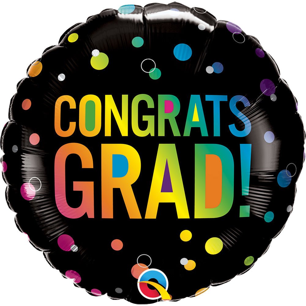 Graduation Foil Balloon 18 Inch Congrats Grad