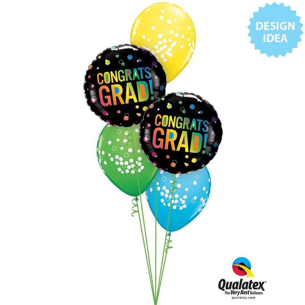 Graduation Foil Balloon 18 Inch Congrats Grad