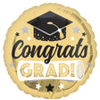 Graduation Foil Balloon 18 Inch Congrats Grad