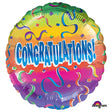 Foil Balloon Congrats Rainbow 18 Inch