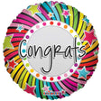 Foil Congrats Spiral Balloon 18 Inch