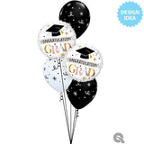 Graduation Foil Balloon 18 Inch Rose Gold