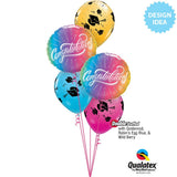 Foil Balloon Congratulations Vibrant Ombre 18 Inch