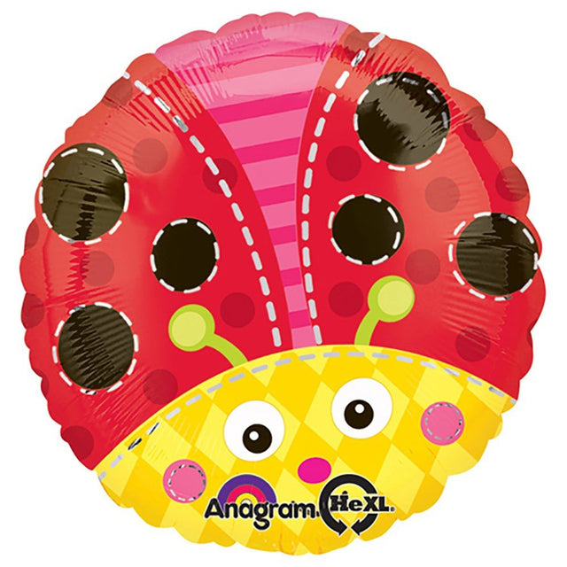 Lady Bug Foil Balloon 18 Inch