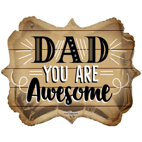Foil Balloon Dad Awesome 18 Inch